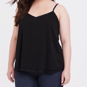 Torrid Chiffon Double Layer Swing Cami
